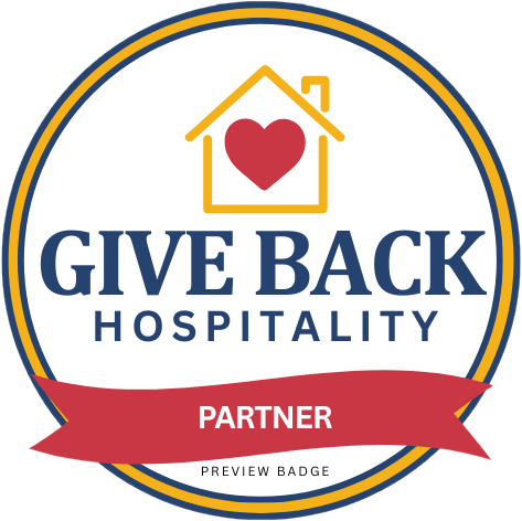 Give Back Hospitality Partner badge