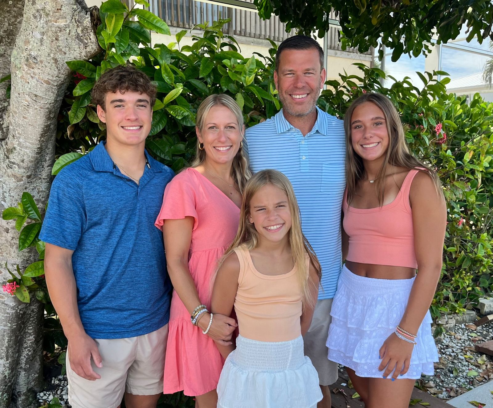 Debbie Todd with her family